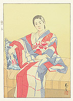 Hideta Nagatochi (Nagachi) 1873-1942 - Contemplation - artelino Art Auctions. Hideta Nagatochi (Nagachi) 1873-1942 - Contemplation