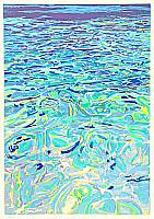Shigeko Inoue born 1945 - Drift on the Waves - artelino Art Auctions. Shigeko Inoue born 1945 - Drift on the Waves
