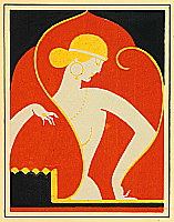 Hisui Sugiura 1876-1965 - Muse - Collection of Creative Designs by Hisui - artelino Art Auctions. Hisui Sugiura 1876-1965 - Muse - Collection of Creative Designs by Hisui