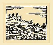 Unichi Hiratsuka 1895-1997 - Ize Landscape - artelino Art Auctions. Unichi Hiratsuka 1895-1997 - Ize Landscape