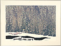 Zhou Shenghua 1949-2000 - Tisuli River in March - artelino Art Auctions. Zhou Shenghua 1949-2000 - Tisuli River in March