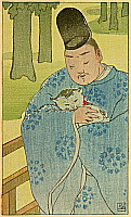 Hiromitsu Nakazawa 1874-1964 - The Tale of Genji - 6 - artelino Art Auctions. Hiromitsu Nakazawa 1874-1964 - The Tale of Genji - 6