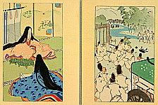 Hiromitsu Nakazawa 1874-1964 - The Tale of Genji - 20 - artelino Art Auctions. Hiromitsu Nakazawa 1874-1964 - The Tale of Genji - 20