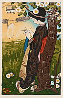 Yumeji Takehisa 1884-1934 - The Sun - artelino Art Auctions. Yumeji Takehisa 1884-1934 - The Sun