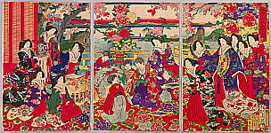Chikanobu Toyohara 1838-1912 - The World at a Glance - artelino Art Auctions. Chikanobu Toyohara 1838-1912 - The World at a Glance