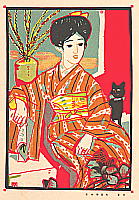 Shunsen Natori 1886-1960 - Early Summer - artelino Art Auctions. Shunsen Natori 1886-1960 - Early Summer