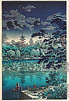 Koitsu Tsuchiya 1870-1949 - Shinobazu Pond - artelino Art Auctions. Koitsu Tsuchiya 1870-1949 - Shinobazu Pond