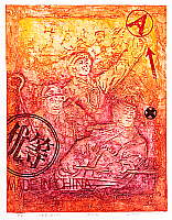Wen Mujiang born 1970 - Red Tone No.4