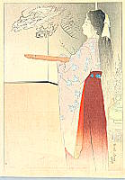 Hanko Kajita 1870-1917 - Mrs.Ou - artelino Art Auctions. Hanko Kajita 1870-1917 - Mrs.Ou