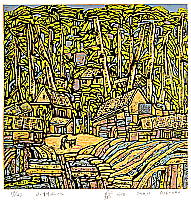 Cai Li born 1969 - Mountain Village