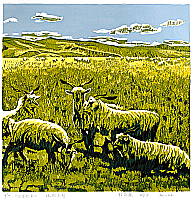 Cheng Ligen born 1975 - Sheep on the Grassland - artelino Art Auctions. Cheng Ligen born 1975 - Sheep on the Grassland