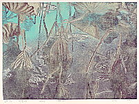 Qian Dongxia born 1983 - Lotus Pond in Morning Fog
