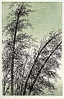 Eiichi Kotozuka 1906-1979 - Bamboo Forest - Left - artelino Art Auctions. Eiichi Kotozuka 1906-1979 - Bamboo Forest - Left