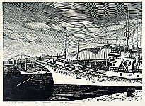 Hiroshi Tomihari born 1936 - Fishing Port - artelino Art Auctions. Hiroshi Tomihari born 1936 - Fishing Port