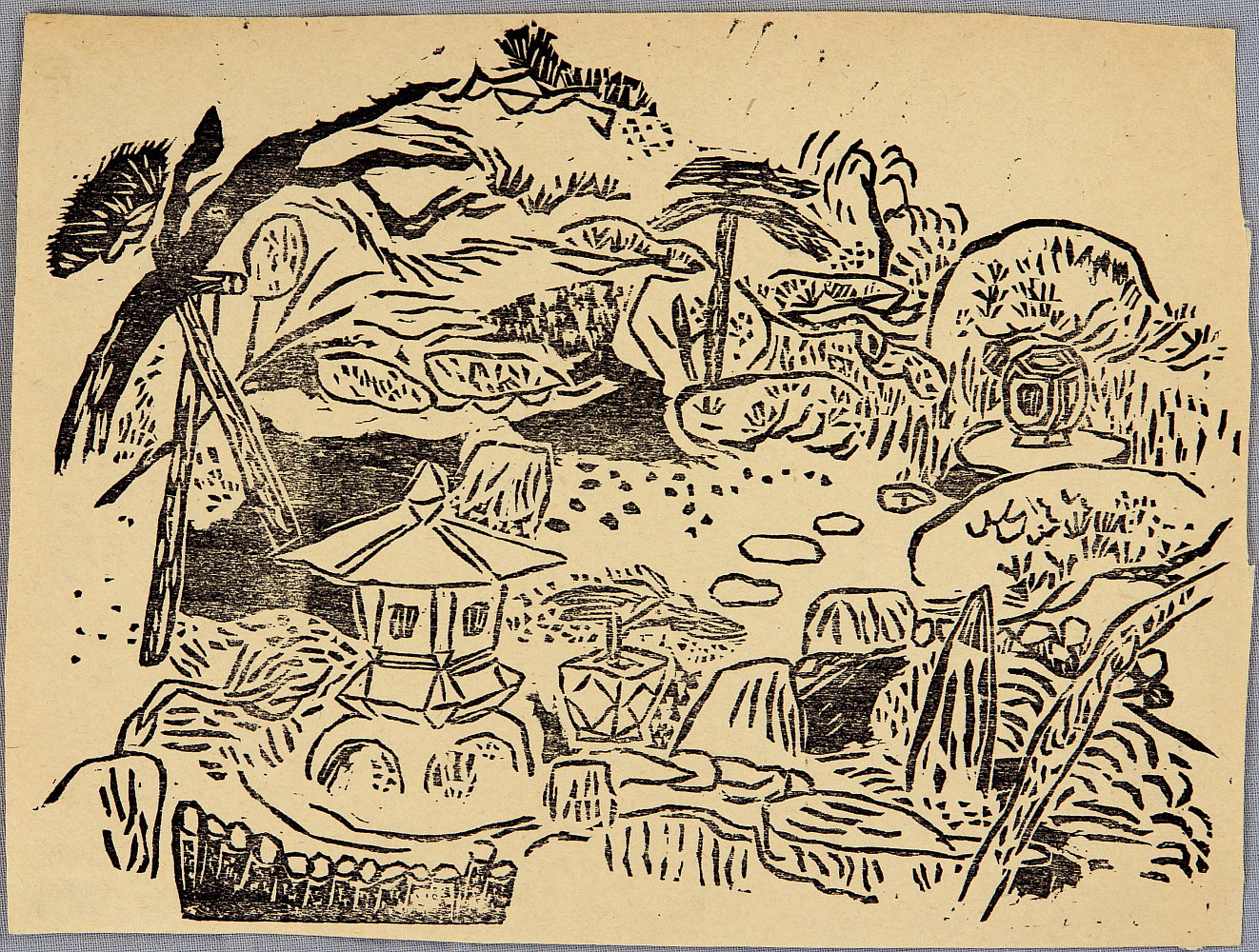 掛け軸 拓本 世界一 美しい 双体道祖神 版画 山形村　悠久 歴史 掛軸 です。 掛け軸 拓本 世界一 美しい 双体道祖神 版画 山形村悠久 歴史