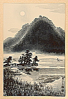 Eiichi Kotozuka 1906-1979 - Hirosawa Pond - artelino Art Auctions. Eiichi Kotozuka 1906-1979 - Hirosawa Pond