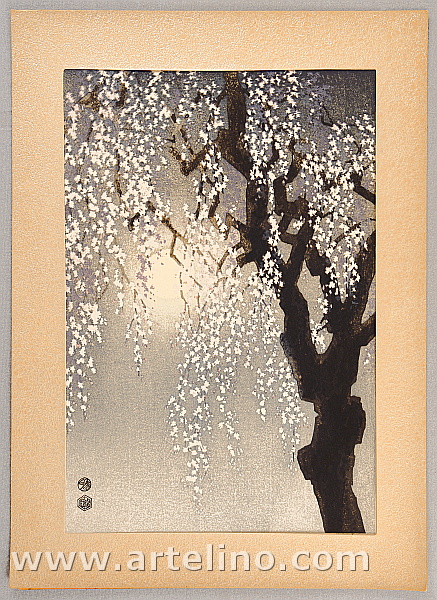 Eiichi Kotozuka 1906-1979 - Drooping Cherry Blossoms