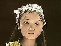 Zhang Biao born 1971 - Growing up - Fang Fang 8 Years Old