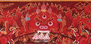 Tibetan Thangkas - Wheel of Life