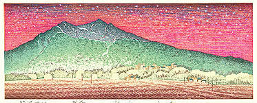 Yuji Watanabe born 1941 - Daybreak at Tsukuba - artelino Art Auctions. Yuji Watanabe born 1941 - Daybreak at Tsukuba