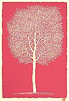 Tadashige Nishida born 1942 - One Tree (2) White - artelino Art Auctions. Tadashige Nishida born 1942 - One Tree (2) White