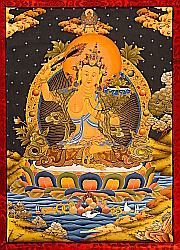Tibetan Thangkas - Manushree