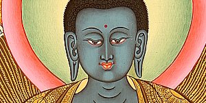Tibetan Thangka - Medicine Buddha Mandala