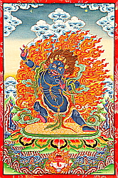 Tibetan Thangkas - Vajrapani