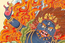 Tibetan Thangkas - Vajrapani