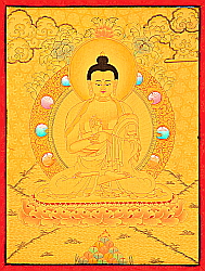 Tibetan Thangkas - Vairocana