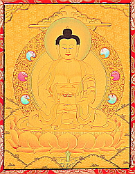 Tibetan Thangkas - Amitabha