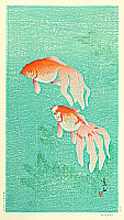 Soseki Komori active 1920s-1930s - Gold Fish - artelino Art Auctions. Soseki Komori active 1920s-1930s - Gold Fish