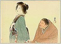 Eishun active early 20th C. - Conversation - artelino Art Auctions. Eishun active early 20th C. - Conversation