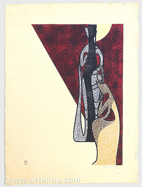 Hodaka Yoshida 1926-1995 - Buddhist Figures - artelino Art Auctions. Hodaka Yoshida 1926-1995 - Buddhist Figures