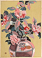 Toshiro Maeda 1904-1990 - Flowers - artelino Art Auctions. Toshiro Maeda 1904-1990 - Flowers