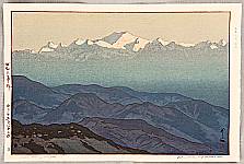 Hiroshi Yoshida 1876-1950 - Kanchenjunga (Morning) - artelino Art Auctions. Hiroshi Yoshida 1876-1950 - Kanchenjunga (Morning)