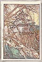 Hiroshi Yoshida 1876-1950 - Hirosaki Castle - Eight Scenes of Cherry Blossom - artelino Art Auctions. Hiroshi Yoshida 1876-1950 - Hirosaki Castle - Eight Scenes of Cherry Blossom