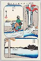 Hiroshige Ando 1797-1858 - 5 - A Collection of Pictures of Famous Places in Edo - artelino Art Auctions. Hiroshige Ando 1797-1858 - 5 - A Collection of Pictures of Famous Places in Edo