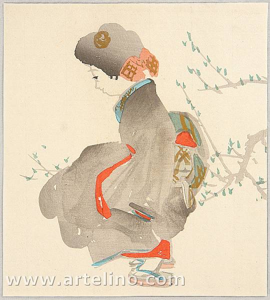 Saburo Ota 1884-1969 - Resting