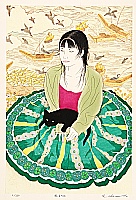 Ryusei Okamoto born 1949 - First Love # 33 - artelino Art Auctions. Ryusei Okamoto born 1949 - First Love # 33