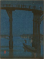 Eijiro Kobayashi active 1930's - High Bridge - artelino Art Auctions. Eijiro Kobayashi active 1930's - High Bridge