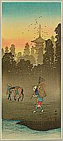 Hiroaki Takahashi 1871-1945 - Evening Bell - artelino Art Auctions. Hiroaki Takahashi 1871-1945 - Evening Bell