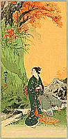Seiko Aoki fl.ca. 1900- 1930 - Autumn Colors - artelino Art Auctions. Seiko Aoki fl.ca. 1900- 1930 - Autumn Colors