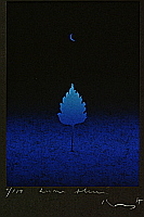 Kozo Inoue born 1937 - Blue Moon - artelino Art Auctions. Kozo Inoue born 1937 - Blue Moon