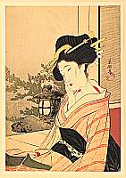 Eiho Hirezaki 1881-1968 - Melancholy - artelino Art Auctions. Eiho Hirezaki 1881-1968 - Melancholy