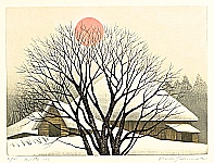 Koichi Sakamoto born 1932 - Winter Sun No.2 - artelino Art Auctions. Koichi Sakamoto born 1932 - Winter Sun No.2