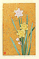 Kazutoshi Sugiura born 1938 - Daffodils - artelino Art Auctions. Kazutoshi Sugiura born 1938 - Daffodils