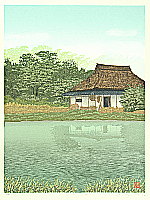 Shufu Miyamoto born 1950 - Shadows on the Water - artelino Art Auctions. Shufu Miyamoto born 1950 - Shadows on the Water