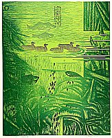 Wang Shimin born 1958 - Golden Pond