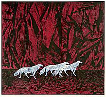 Wang Shimin born 1958 - Rhyme of the Ancient Path